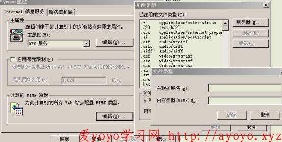 让IIS 支持 .iso .7z .torrent .apk .ipa等文件下载的设置方法