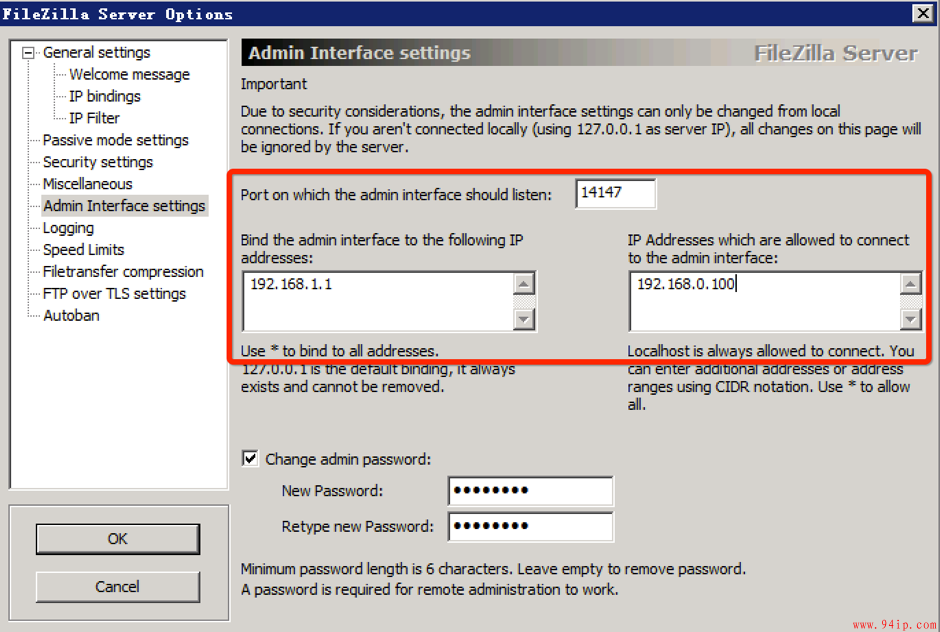 FileZilla FTP怎么进行安全加固？