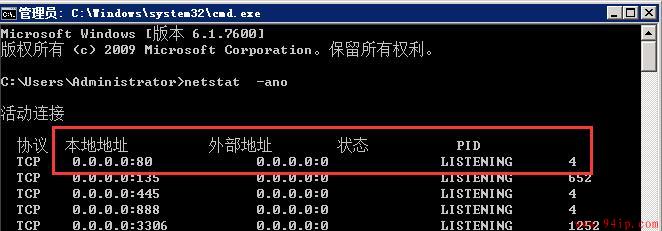 Windows系统怎么查看80端口是否被占用