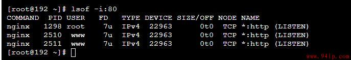 centos7怎么查看网站80端口连接数