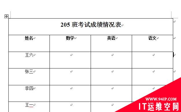 word表格中的表头如何在每页重复显示 word表格表头在每页重复显示