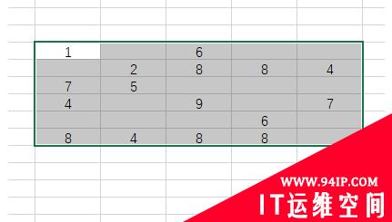 空白单元格怎么用0补齐 空白单元格用0补齐