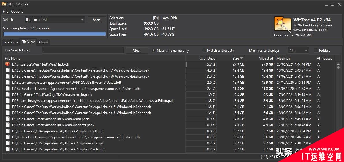 Windows磁盘爆满！免费开源磁盘分析利器轻松定位