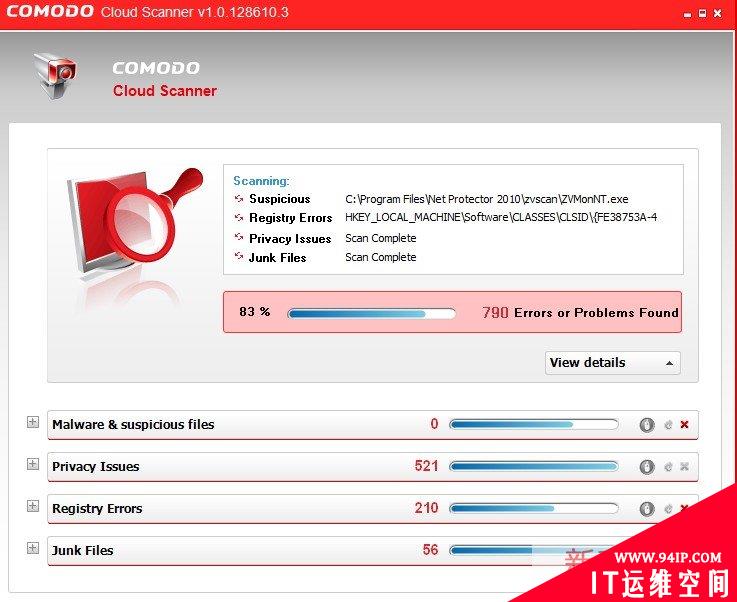 云安全又添新丁：Comodo Cloud scanner小试