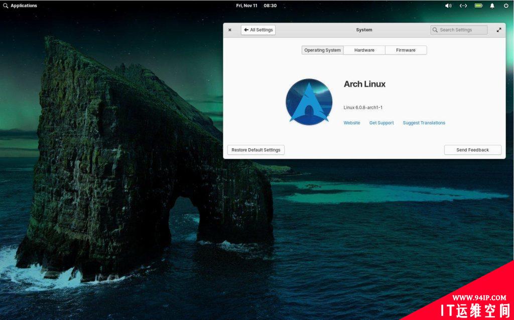 如何在 Arch Linux 中安装 elementary OS 的 Pantheon 桌面