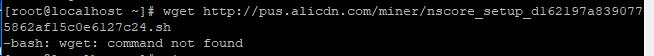 -bash: wget: command not found centos7 下载提示报错 宝塔报错
